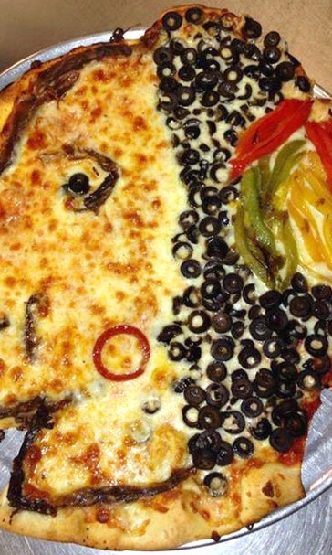 Chicago Blackhawks fans now have a pizza to brag about